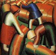 Kasimir Malevich Harvest Rye Germany oil painting artist